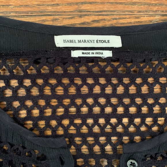 Isabel Marant Étoile blouse in black - Picture 3 of 3